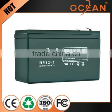 12V 7ah new arrival large power recyclability UPS battery