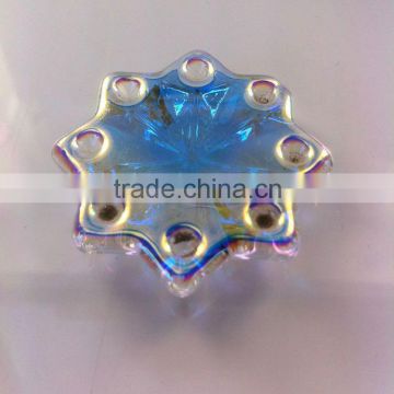 Modern style OEM design flat back faceted stone directly sale