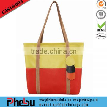 Fashion Fancy Canvas Shopping hand bag(CAS16-003)