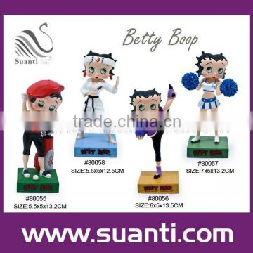 Sport theme betty boop gift collection chrismas gift wholesale