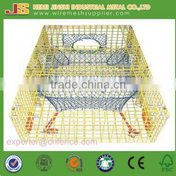 Factory Supply Yellow Color Aquaculture Traps, Crab Trap, Net Trap for Lobster