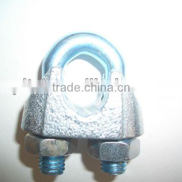 Galv Malleable Wire Rope Clip DIN741 Clips china supplier clamp