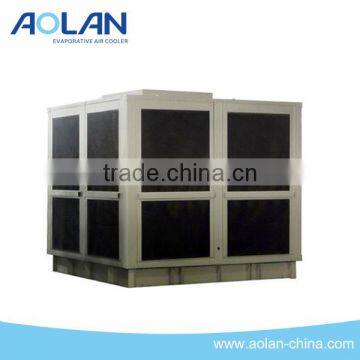 Evaporative air con ducting cooler