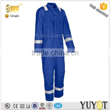 Double Safety Aramid Flame Resistant Coverall with reflective tape