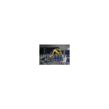 Automation PLC Robotic Bag Palletizer , Robotic Palletizing For Cases