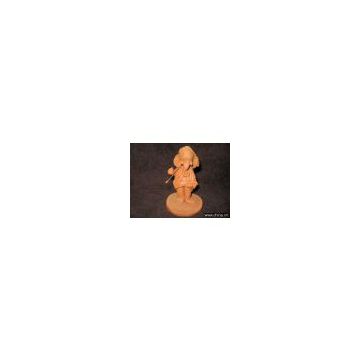 MODEL # KKG 009 HALADHARI GANESHA HANDMADE Clay Figurine