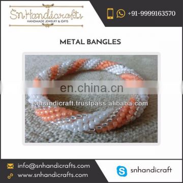 Wide Range of Best Quality Beaded Bangle Jewelry at Low Price