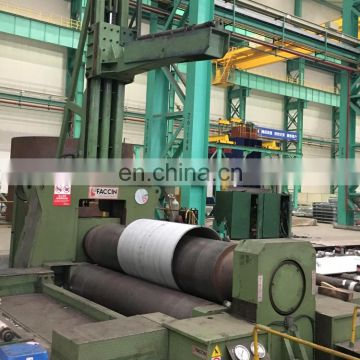 china best factory large size large metal sheet rolling bending fabrication assembly