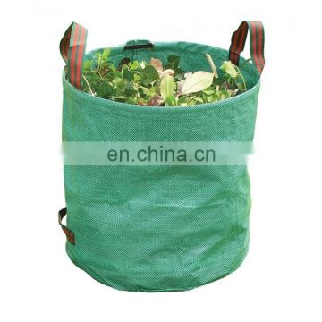 Strong Garden Bags Waste Refuse Rubbish Grass Sack Waterproof Leaf Bag outdoor camping rubbish pop up bag