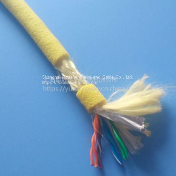 Yellow & Blue Sheath Rov Umbilical Cable 1000v Anti-seawater Cable