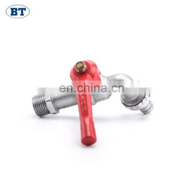 BT2010 good market brass bibcock tap water valve lock