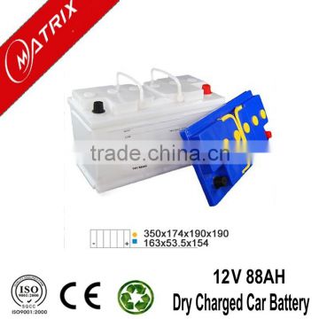 High Quality 12V 88AH Lead Acid Dry Car Battery