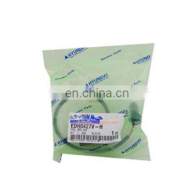 R210-5 R220-5 excavator solenoid valve coil EDH0427V-H