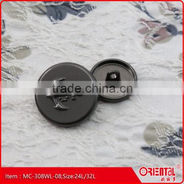 custom made metal buttons/metal buttons for garment/metal buttons for clothing