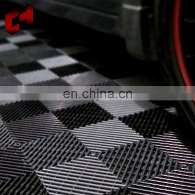 CH Easy To Install Sportport Red 30X30Cm Drain Fireproof 1Sqm Gym Tiles Slat Flooring Planks Garage Interlocking Floor