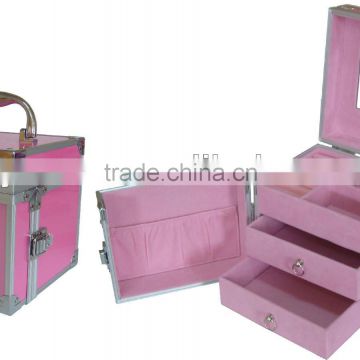 Lovely and Popular Aluminum Jewelry Case
