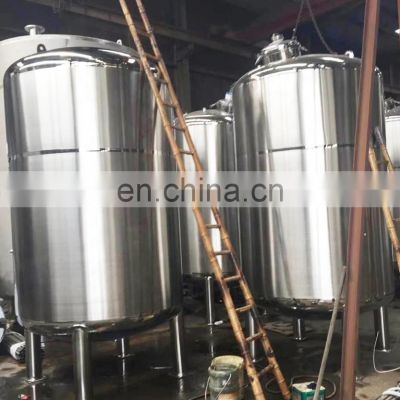 10 ton Stainless Steel Storage Tanks Dished Head Tank Stainless Steel Silo