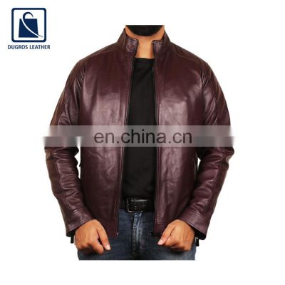 2021 Latest Arrival Stylish and Fashionable Look Genuine Leather Jacket for Men