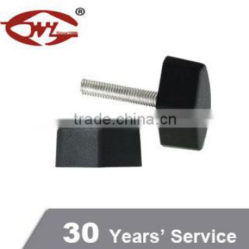 wholesale good Quality Black Plastic Wing Knob screw