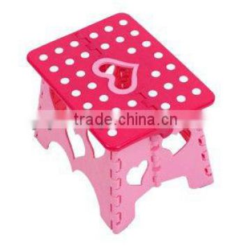 Portable folding stool for household and cars