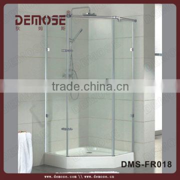 frameless tempered glass shower cubicles enclosure sri lanka