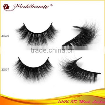 Flirty Look 3D Mink Lashes with Customized package boxes,high quality 3D Mink Lashes