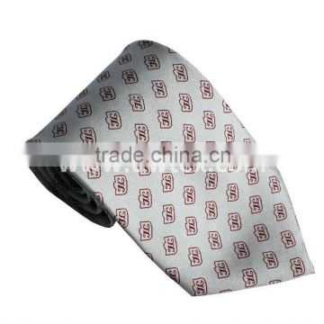 Polyester printed mens tie