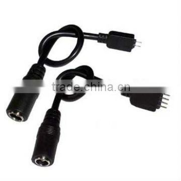 Shenzhen manufacture 20cm end connect wire with DC connector(driver-to-strip)