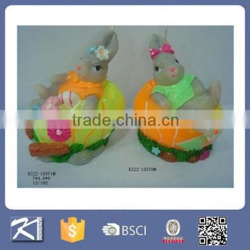 2015The newest design paraffin easter candle decoration