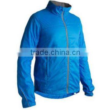 Mens outwear suntan-proof wear UV-protection wear breathable windbreaker Blue