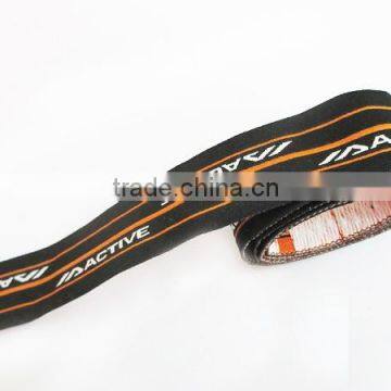 Roll Packed China Made Repeat Logo Polyester Woven Strap