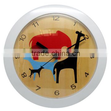 plastic cheap 10 inch wall clock