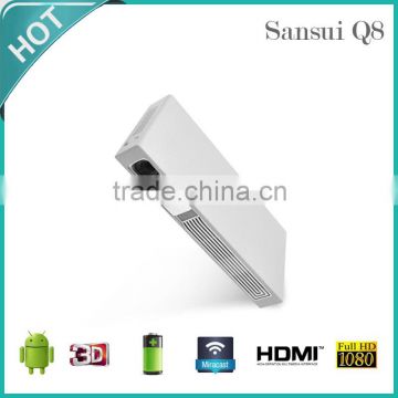 SANSUI DLP Support Wifi Bluetooth Android Projector 1280*800