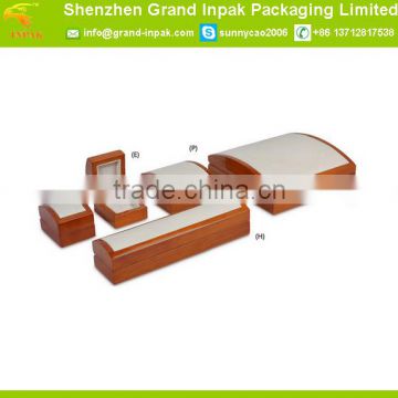 FSD wooden Jewelry set display gift packaging box