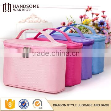 Eco recycled cheap wholesale custom travel cosmetic bags for women