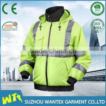 wholesale safety working jackets polyester oxford jackets winter padding winter jackets