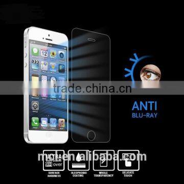 Helpful and inexpensive no fingerprint blue light cut anti radiation tempered glass screen protector