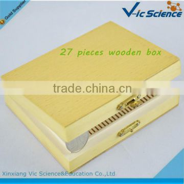 High quality pine wooden slide open box for prepared slides