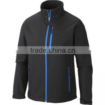 Custom high quality mens softshell jacket