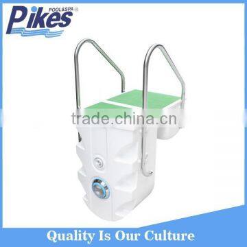 Wall mounted pool filter, filter pool ladder, swimming pool filter water pump