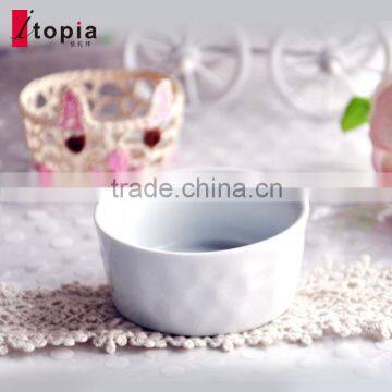 wholesale remekin sublimation ceramic dessert cup