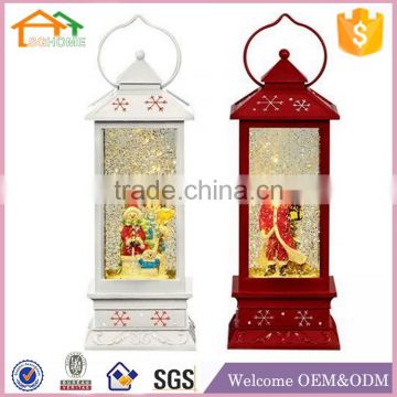 Factory Custom made best home decoration gift polyresin resin walmart christmas snow globes