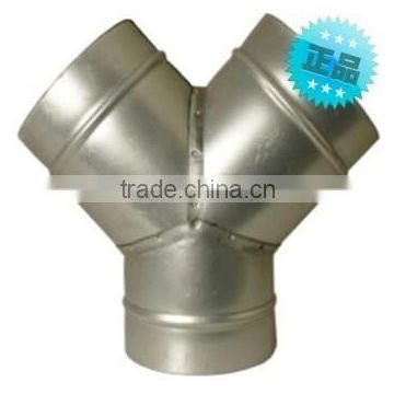 Wye Branch Connector Duct Fittings - Fan Ventilation