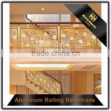 Luxury Design Indoor Balcony Aluminum Handrail Railing for Hotel and Villa
