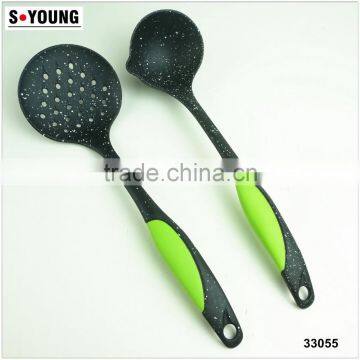 33055 colorful nylon material kitchen utensil set nylon kitchen tools