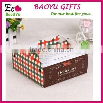 Christmas Cheese Cake Box Pastry Box Mousse Box