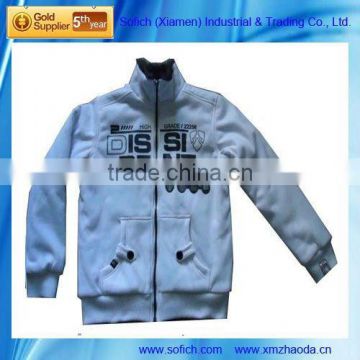 ME26788 Men's fashion promotional baseball fleece jacket