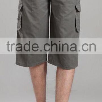 man shorts, MTM service, light gray cargo shorts