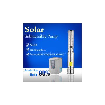 New solar pump submersible depth pump in agriculture products