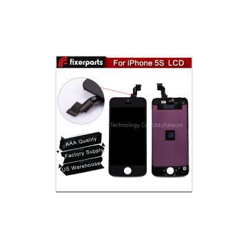 Wholesale replacement black and white lcd screen assembly for iPhone 5s lcd digitizer